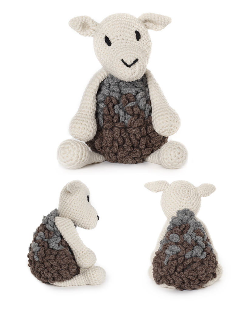 toft fred the herdwick sheep amigurumi crochet animal